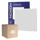 Opakowanie 4x Noxion LED Panel Ecowhite V4.0 28W 3200lm - 830 Ciepła Biel | 60x60cm - Philips driver